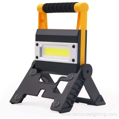 Portable LED Rechargeable Working Lamp COB Floodlight